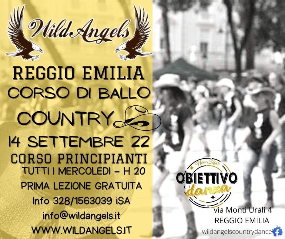 Corso ballo country Reggio Emilia ISA